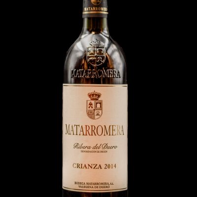 Botella Vino Tinto Ribera del Duero Matarromera Restaurante Museo del Jamón de Alcorcón